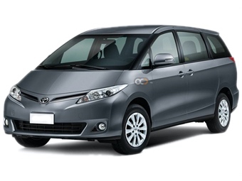 Car rental in dubai Toyota Previa 2015