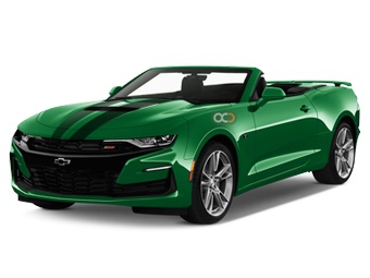 Rent a car with driver in dubai Chevrolet Camaro RS Convertible V6 2020