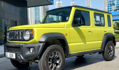 Rent a car with driver in dubai Suzuki Jimny 2025